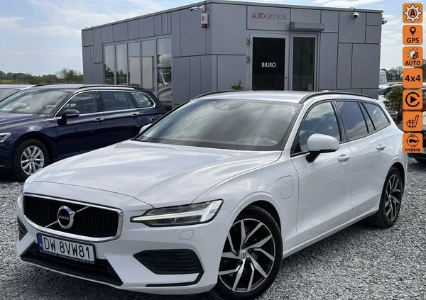 dolnośląskie Volvo V60 cena 109900 przebieg: 114600, rok produkcji 2020 z Wojkowice